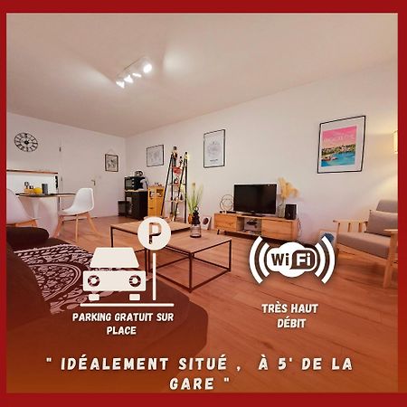 Appartement Cosy Proche Gare - Fibre Optique Et Parking 앙굴렘 외부 사진
